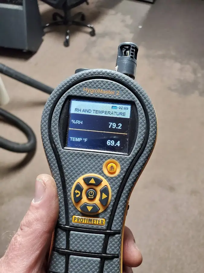 Moisture meter humidity assessment for Mold Remediation & Removal in Merritt Island