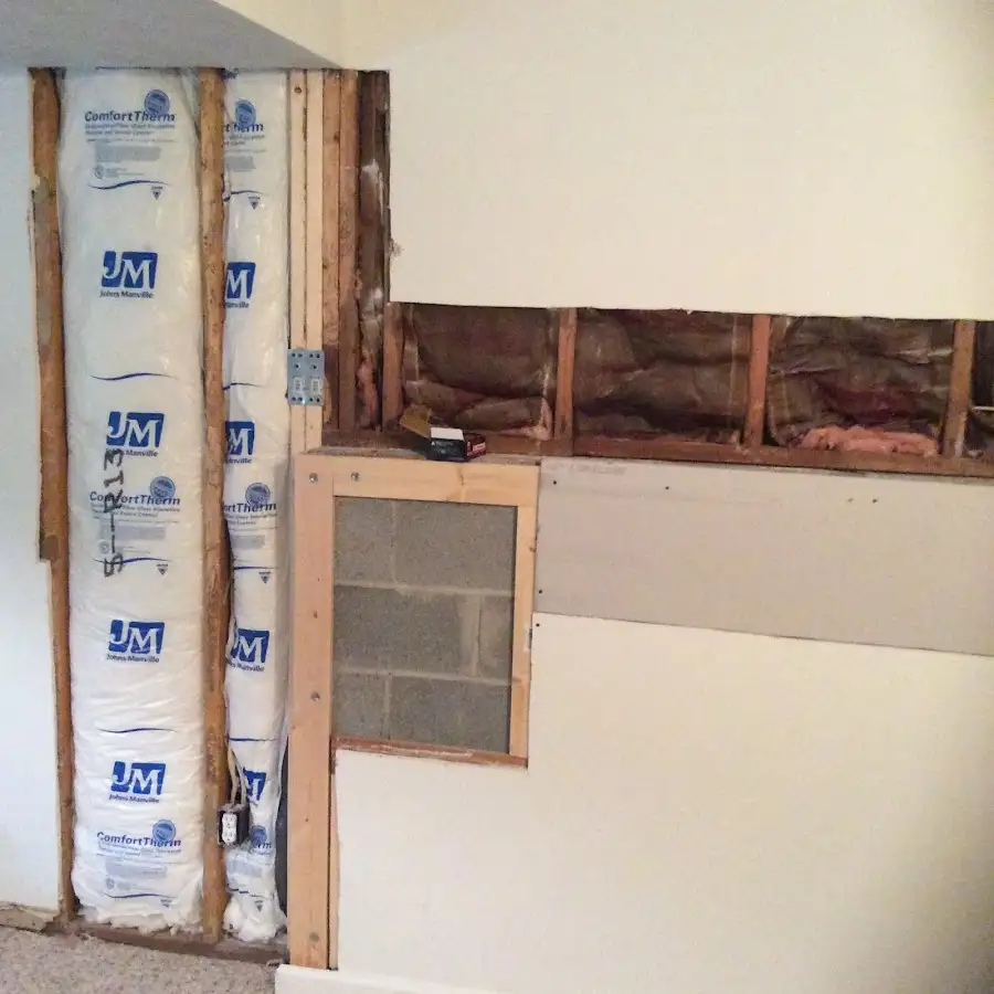 Wall insulation replacement during Structural Drying in Merritt Island